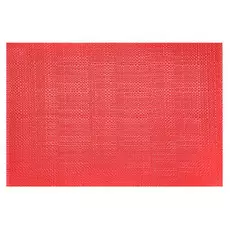Салфетка подстановочная Harman Шахматы 48х33 см красная