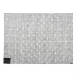 Салфетка подстановочная с жаккардовым плетением Chilewich White/Silver 36x48 см