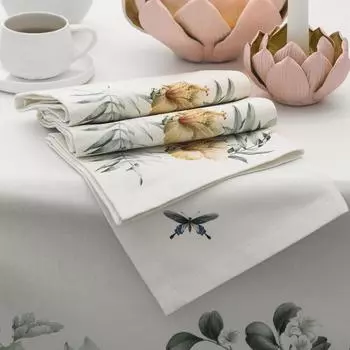 Салфетка сервировочная Togas Альфабия желтая 50х50 см