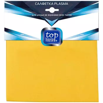 Салфетка Top house для ухода за экранами 34x40 см