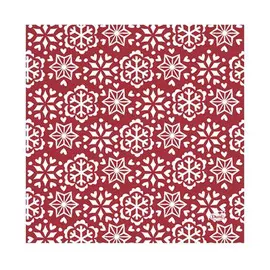 Салфетки 3-сл Duni Scandi Red 33х33 см