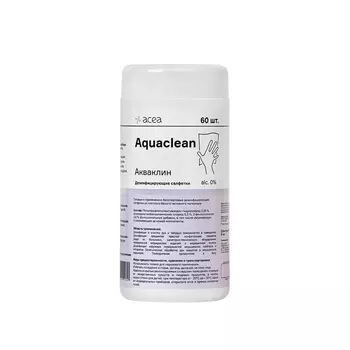 Салфетки Ацея Акваклин бесспиртовые 60шт