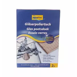 Салфетки aQualine для полировки стекла и посуды 2 шт