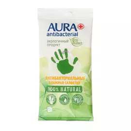 Салфетки Aura flushable pocket-pack 20 шт
