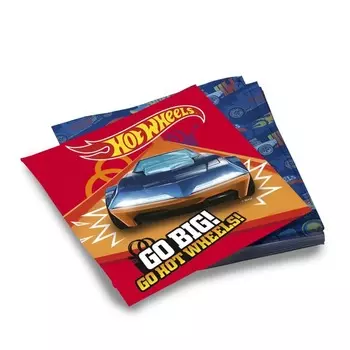 Салфетки бумажные Hot Wheels 33х33 см 20 шт