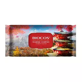 Салфетки для рук BioCos Столицы Мира в ассортименте 15 шт