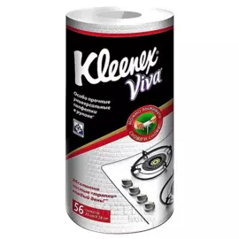 Салфетки Kleenex Viva в рулоне 56 шт