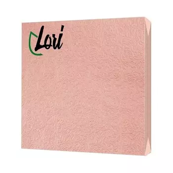 Салфетки Lori Comfort бумажные Абрикосовый агат 2х-слойные 33х33 см, 16 шт