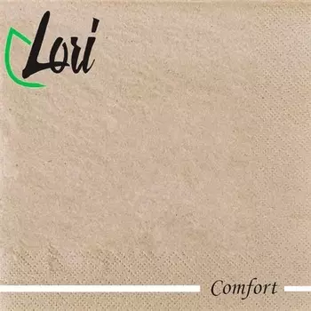Салфетки Lori Comfort бумажные Крафт 2х-слойные 33х33 см, 16 шт
