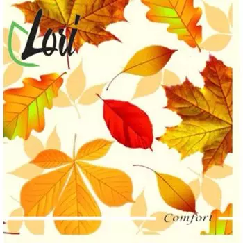Салфетки Lori Comfort бумажные осень 2х-слойные 33х33 см, 16 шт