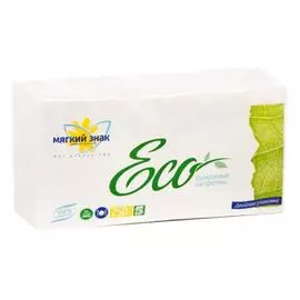 Салфетки Мягкий знак Эко 250 шт