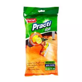 Салфетки влажные для пола Paclan 10 шт (412127)