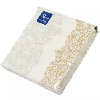 Салфетки Pero Prestige Версаль, 20 шт, 3 слоя, 33х33 см