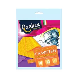 Салфетки Qualita влаговпитывающие 3 шт