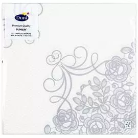 Салфетки трехслойные Duni Milena 40х40 см 12 шт