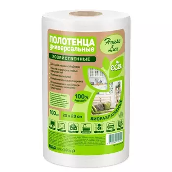 Салфетки универсальные House Lux XL 100% вискоза 100 листов