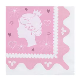 Салфетки Веселая Затея Принцесса 25 см 12 шт