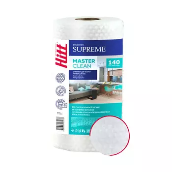 Салфетки в рулоне Hitt соты 20х23 см 140 шт