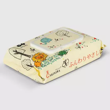 Салфетки влажные Akinawa детские 64 шт