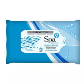 Салфетки влажные антибактериальные упаковка 15 штук (BIO820492)