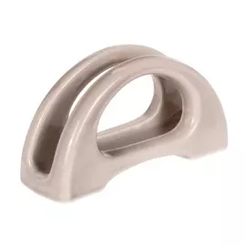 Салфетница Башкирский фарфор Классик серо-розовый