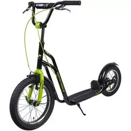 Самокат внедорожный NOVATRACK City Line,крылья, дропаут,max 120кг,черный #126215