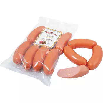 Сардельки Фабрика качества с сыром п/а