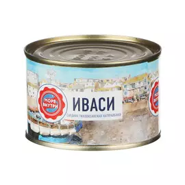 Сардина тихоокеанская Море Внутри иваси натуральная 240 г