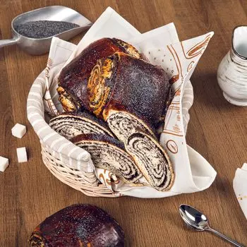 Сдоба маковая с шоколадной глазурью, кг