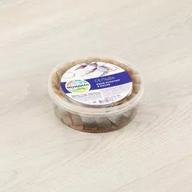 Сельдь Меридиан филе-кусочки в масле 480 г