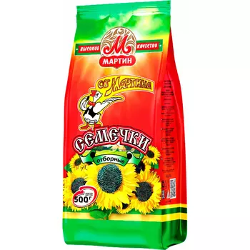 Семечки от Мартина отборные без соли 300 г
