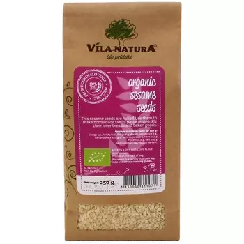 Семена кунжута VILA NATURA Био очищенные, 250 г