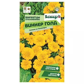 Семена Semagro бархатца отклоненные виннер голд