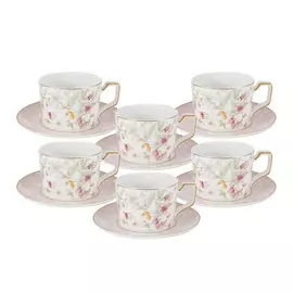 Сервиз чайный Anna Lafarg Цветы 12 предметов