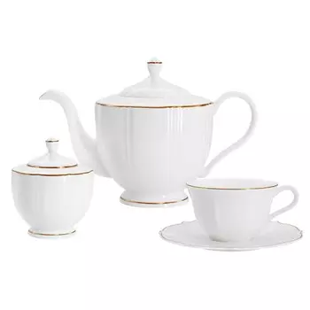 Сервиз чайный Anna Lafarg Лотос 14 предметов 6 персон