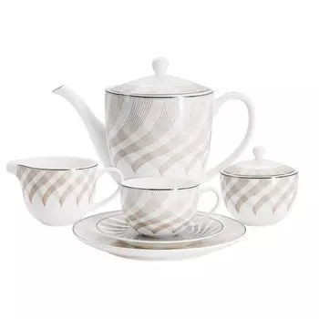 Сервиз чайный Anna Lafarg Оскар 21 предмет 6 персон