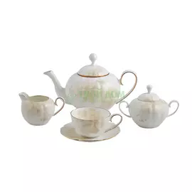 Сервиз чайный Hatori Магнолия Крем 18 предметов
