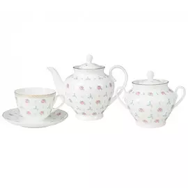 Сервиз чайный ИФЗ Цветочный вальс на 6 персон