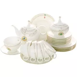 Сервиз чайный Ифз Яблочко золотой медальон 6/20