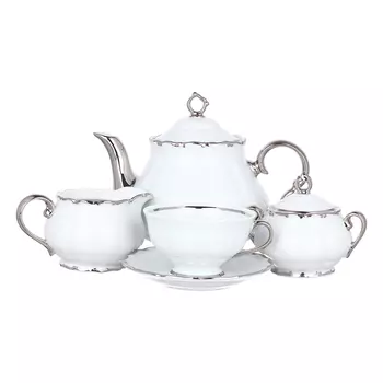 Сервиз чайный Leander "Офелия 2841" 200 мл на 6 персон 15 предметов