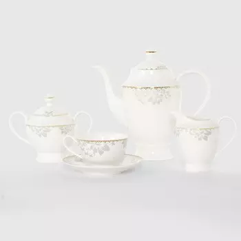 Сервиз чайный Macbeth bone porcelain Flavor 15 предметов на 6 персон