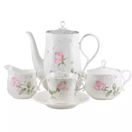 Сервиз чайный Narumi Апрельская роза 17 предметов 6 персон