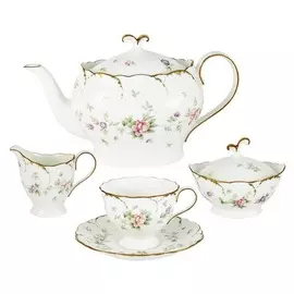 Сервиз чайный Narumi Воспоминание 17 предметов 6 персон