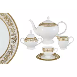 Сервиз чайный шарлотта 21 предмет 6 персон Emerald E5-14-604/21-al