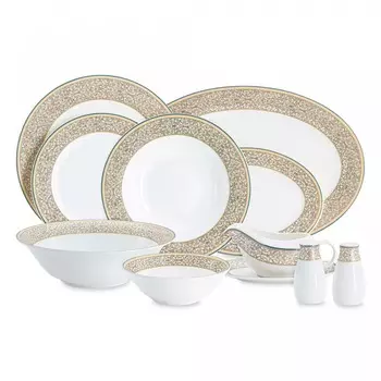 Сервиз обеденный Anna Lafarg Emily Мавритания 12 персон 50 предметов