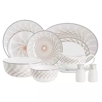 Сервиз обеденный Anna Lafarg Оскар 27 предметов 6 персон