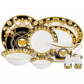 Сервиз обеденный Royal Crown Тиара 12 персон 50 предметов