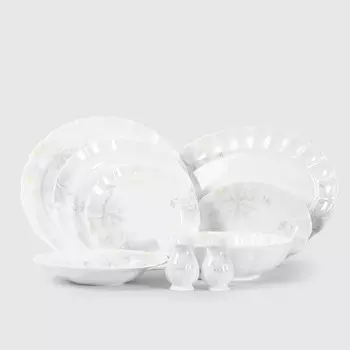 Сервиз столовый Hatori Магнолия грэй 1 6/24