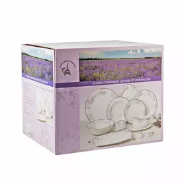 Сервиз столовый Macbeth bone porcelain Jennies 35 предметов 6 персон