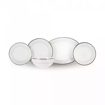 Сервиз столовый Narumi Платиновый ноктюрн 20 предметов 6 персон